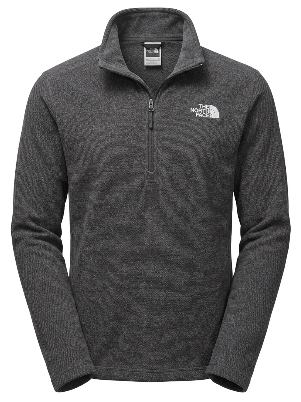The North Face Men's Half-Zip Fleece Sweater - Charcoal